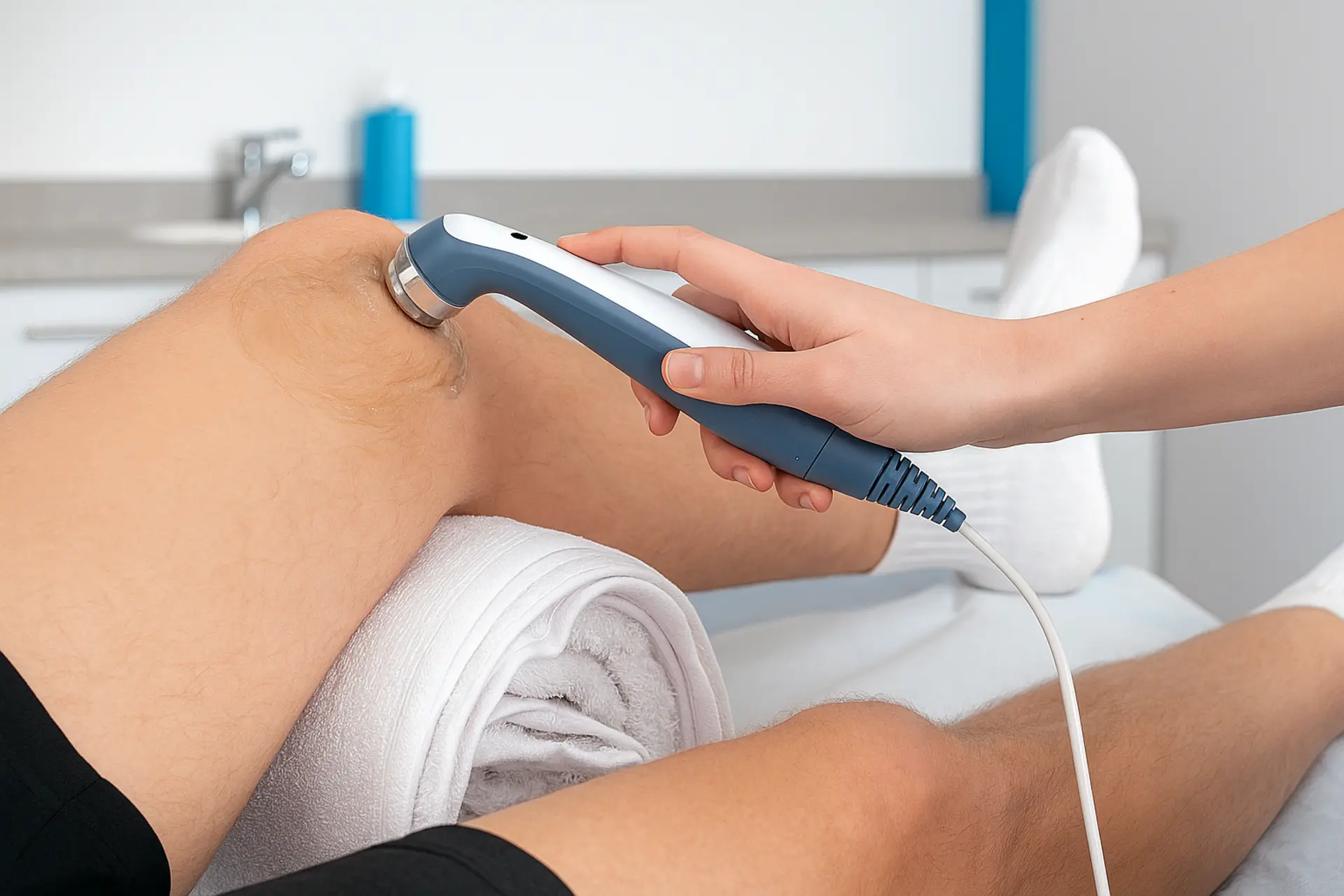 Knee Ultrasound Therapy
